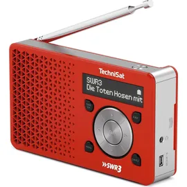 TechniSat DigitRadio 1 SWR3-Edition rot/silber