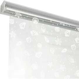 KLEINE WOLKE Duschrollo 128 x 240 cm weiß