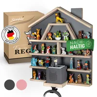 STERNFELD Magnetisches Tonie Regal für Toniebox & Tonies Hörfiguren - Vormontiertes Toniebox Regal [60x50cm] - Nachhaltiges, Kinderzimmer - mit (Retoure - Wie Neu | 1 Jahr Garantie)