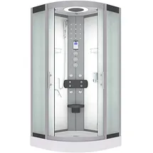 AcquaVapore Komplettdusche Duschkabine Fertigdusche Dusche D58-00M1 80x80 cm ohne 2K Scheiben Versiegelung