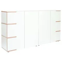 Tojo Mehrzweckschrank stau 200 x 110 x 40 cm Weiß