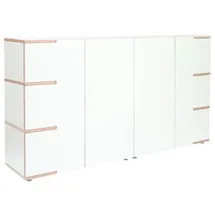 Tojo Mehrzweckschrank stau 200 x 110 x 40 cm Weiß