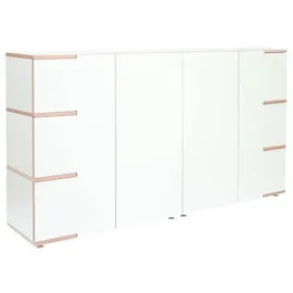 Tojo Mehrzweckschrank stau 200 x 110 x 40 cm Weiß