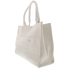 hey marly Signature Bag Shopper Leder/Canvas Beige