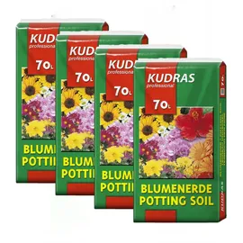 Kudras Blumenerde 4 x 70 l