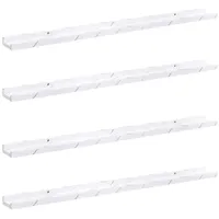 VidaXL Wandregal 100 x 9 x 3 cm Weiß