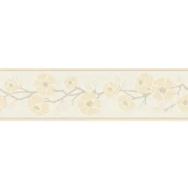 ascreation Borte selbstklebend 5 m x 17 cm Beige/Gelb 384317