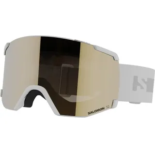 SALOMON S/VIEW ACCESS Schneebrille 2025 white/universal gold flash