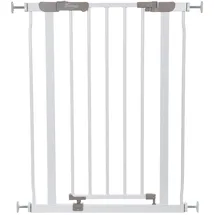 Dreambaby Treppenschutzgitter, Türschutzgitter Ava Slimline 61-68x76 cm Weiß