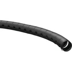 HellermannTyton Schlauch inkl. Werkzeug Spirale, schwarz HWPP25MMPPBKQ1