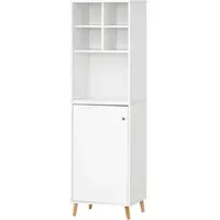 MÖBELPARTNER Serie 500 Büroschrank 50,9 x 41,0 x 168,7 cm weiß