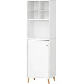 MÖBELPARTNER Serie 500 Büroschrank 50,9 x 41,0 x 168,7 cm weiß