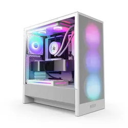 NZXT H5 Flow RGB 2024 White | PC-Gehäuse