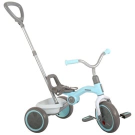 Volare Dreirad Faltbar - Jungen und Mädchen - Dreirad für Kinder Alter 2+, zusammenklappbar blau