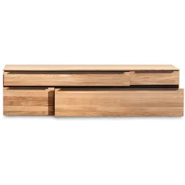 Set One by Musterring Set One TV-Lowboard Jackson 210,00x51,00x45,00 cm Braun/Eiche