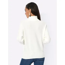 CREATION L Modal-Polyamid-Pullover Beige 50