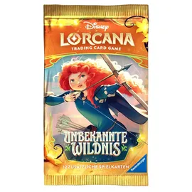 Ravensburger Disney Lorcana Unbekannte Wildnis Booster Pack