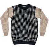 Devold of Norway Nordsjø Wool Pullover Navy / Stone / Olive XXL