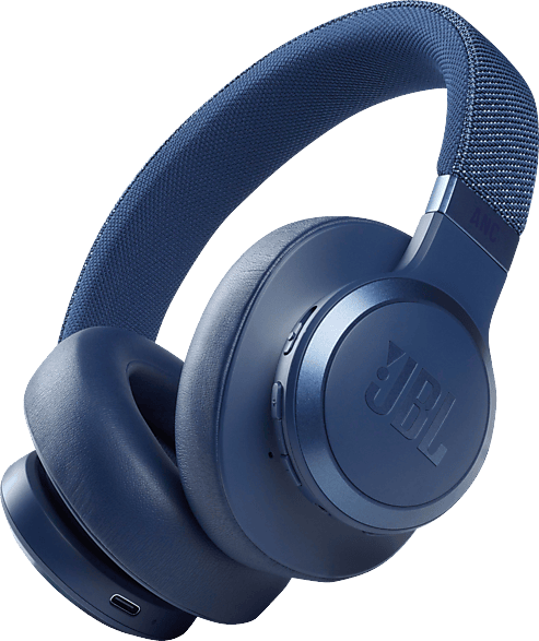 JBL Live 660NC, Over-ear Kopfhörer Bluetooth Blau