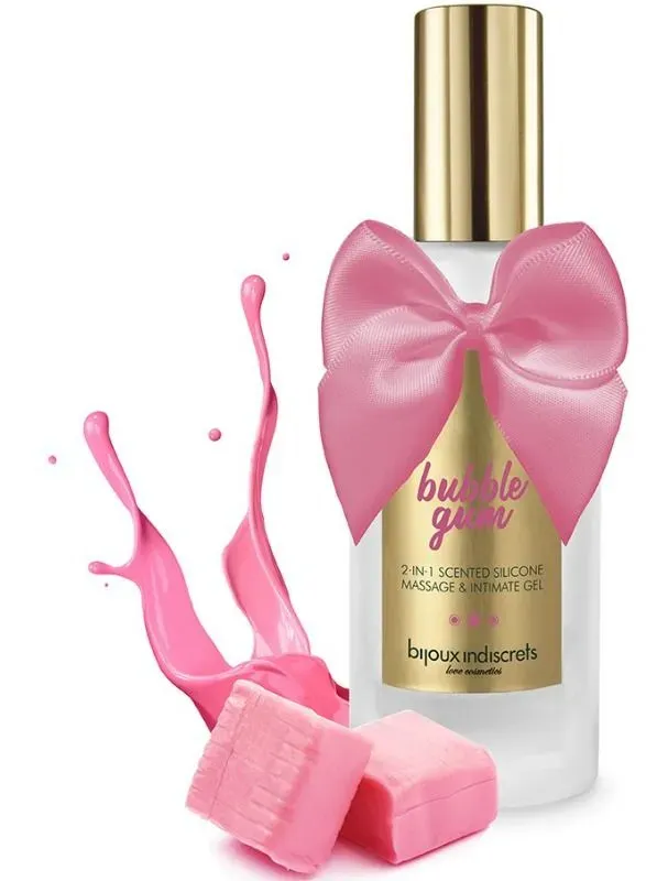 BIJOUX - BUBBLE GUM GEL 2 IN 1 SILIKON ERDBEERKUMMI 100 ML