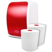 Blanc HYGIENIC SET: Handtuchrollenspender SENSOR, berührungslos, Blanc Cosmos verschied.