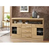 Home Affaire Sideboard »Ribe«, Breite 125 cm braun