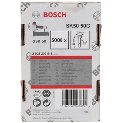 Bosch Stauchkopfnagel 1,2/18G SK50 50mm verzinkt für GSK 18 V-50 M