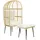 Outsunny Eiersessel Gartensessel 65 x 76 x 147 cm beige 1 St.