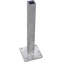 GROJA Konsole 13 x 40,6 cm Grau/Stahl