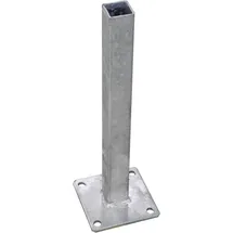 GROJA Konsole 13 x 40,6 cm Grau/Stahl