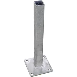 GROJA Konsole 13 x 40,6 cm Grau/Stahl