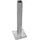 GROJA Konsole 13 x 40,6 cm Grau/Stahl