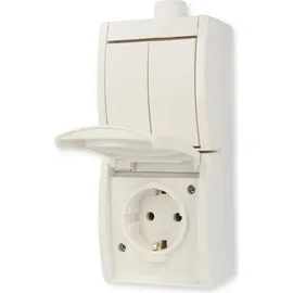 Busch-Jaeger Schuko-Steckdose 2 St. Weiß