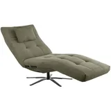 Kawola Relaxliege, Olivgrün, Schwarz, Textil, Echtholz, 1-Sitzer, Füllung: Komfortschaum, 82x115x156 cm, Wohnzimmer, Sessel, Relaxliegen