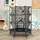 Homcom Kindertrampolin 163 cm inkl. Sicherheitsnetz Schwarz