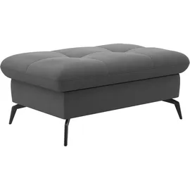 sit&more Polsterhocker Amica mit Stauraum 102 x 47 x 69 cm Grau