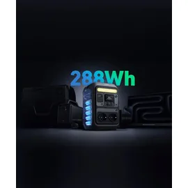 Anker SOLIX C300X Tragbare Powerstation 288Wh