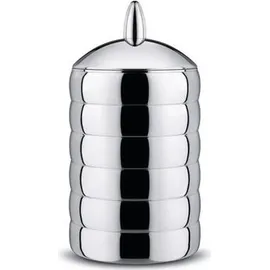 Alessi Küchendose Kalisto silber rund 5,1 cm 1,14 l 2-teiliges Set