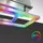 B.K.Licht LED Deckenleuchte Aluminium H: 9,1 cm 1 Stk. grau
