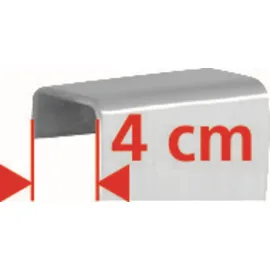 Wenko Türhaken Modell Celano Silber