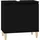vidaXL Waschbeckenunterschrank 821253, stehend, schwarz, mit 2 Türen, (B/H/T) 58 x 60 x 33 cm