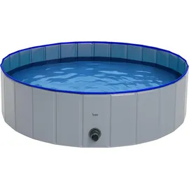 AGA Purlov Hundepool 120x30 cm Blau/Grau
