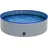 purlov Hundepool 120x30 cm Blau/Grau