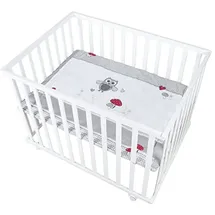 roba Laufgitter Adam & Eule weiß