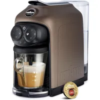 Lavazza A Modo Mio Desea Kapselmaschine Brown Walnut