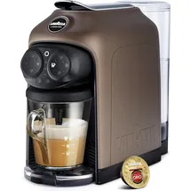 Lavazza A Modo Mio Desea Kapselmaschine Brown Walnut