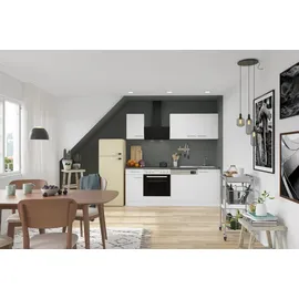OPTIFIT Küchenzeile Bella 210 cm weiß