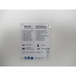 Optimum Rückwand DM60V