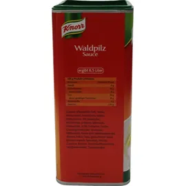 KNORR Waldpilz Sauce als Trockenmischung für 6000ml Packung