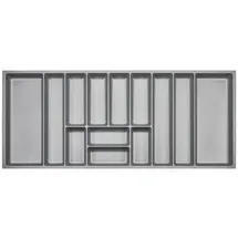 SOTech Aufbewahrungsbox Orga-Box 3 109,1 x 5,05 x 47,3 cm 1-tlg. silbergrau